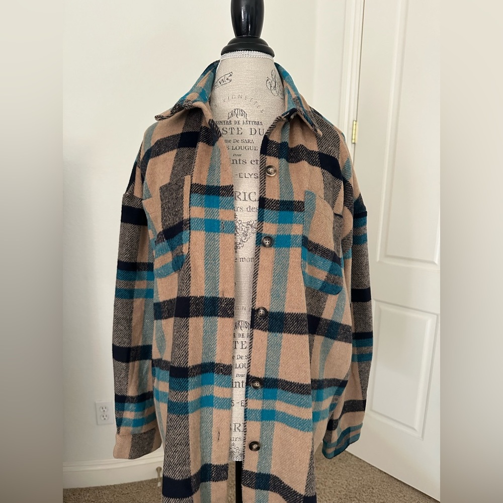 Oversized Plaid Shacket